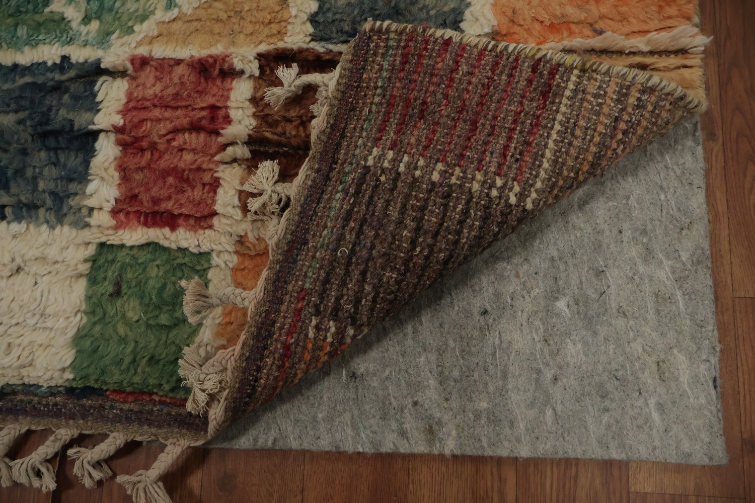 Multicolor Mosaic Moroccan Area Rug 8x10 for a Vibrant Homely Touch