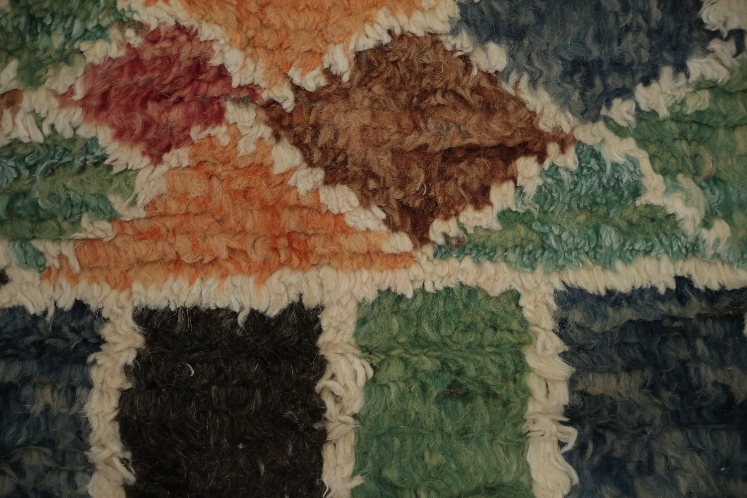 Multicolor Mosaic Moroccan Area Rug 8x10 for a Vibrant Homely Touch
