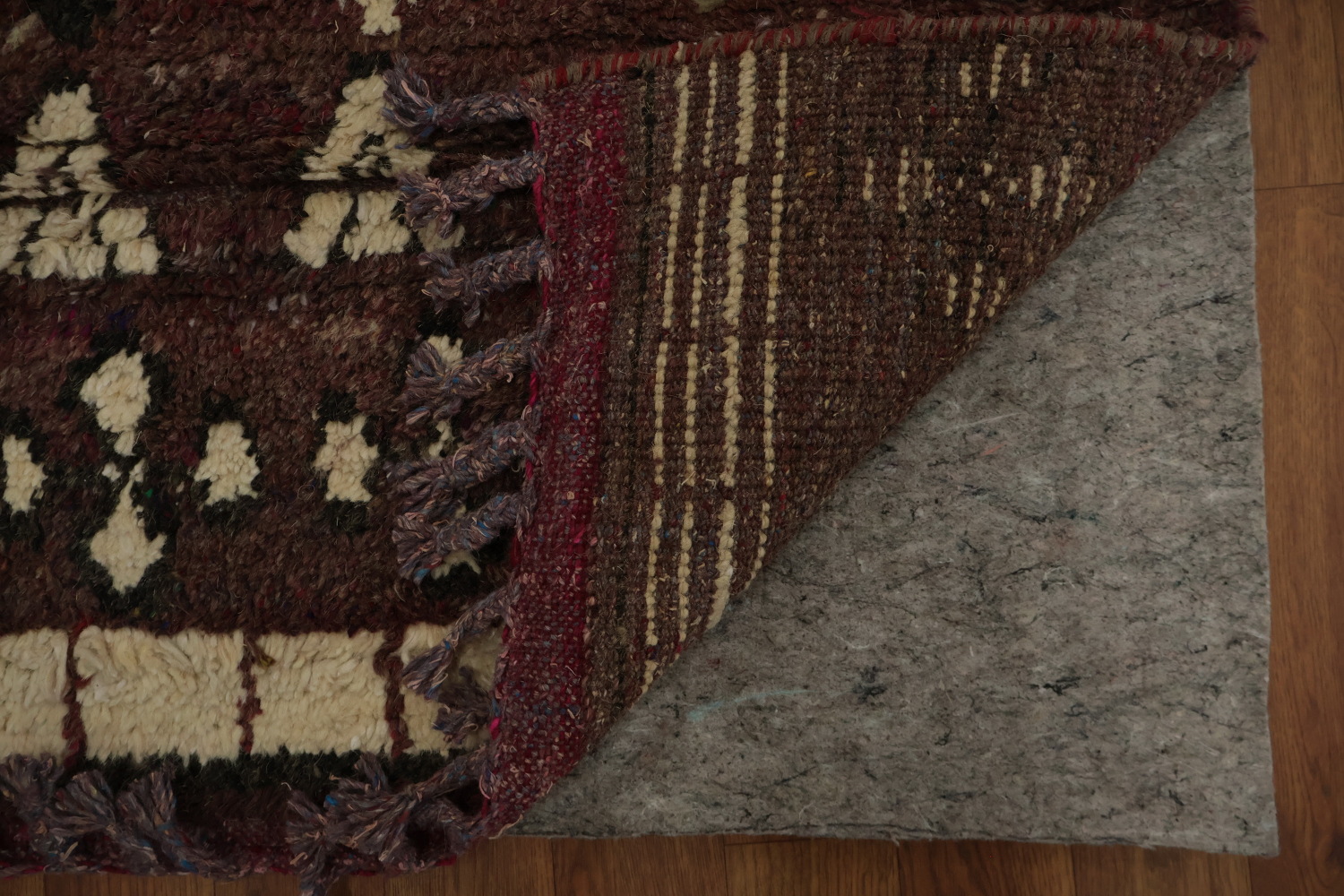 Geometric Moroccan Wool Area Rug 9x13