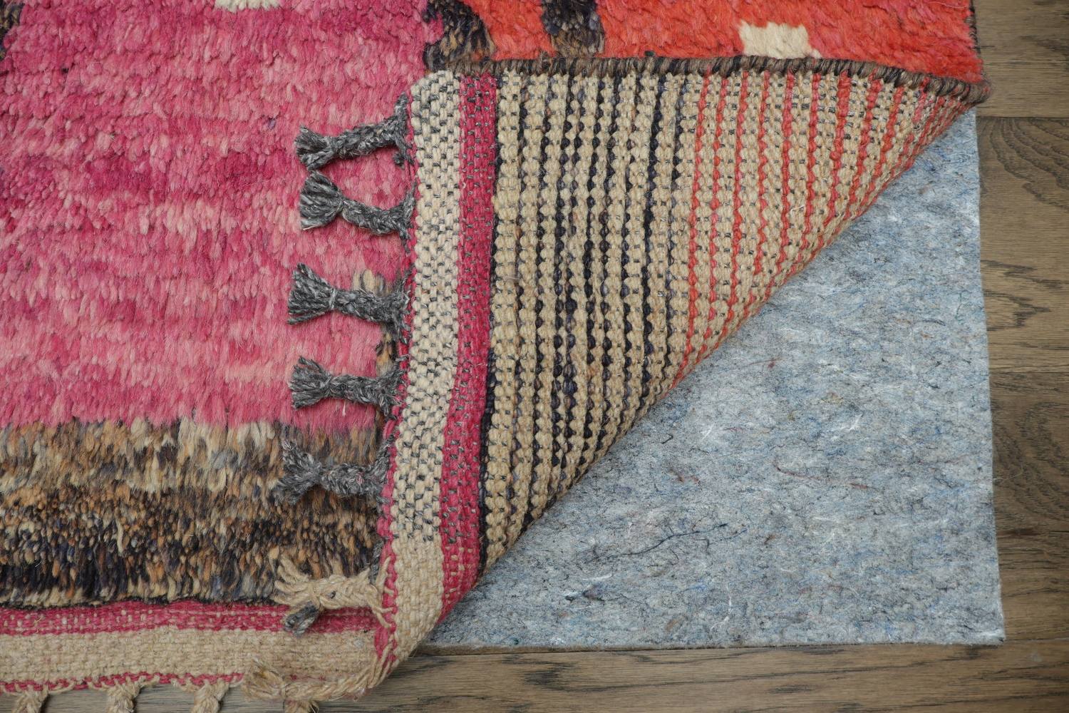 Artisan Handmade Authentic Moroccan Rug with Colorful Patterns 6x10