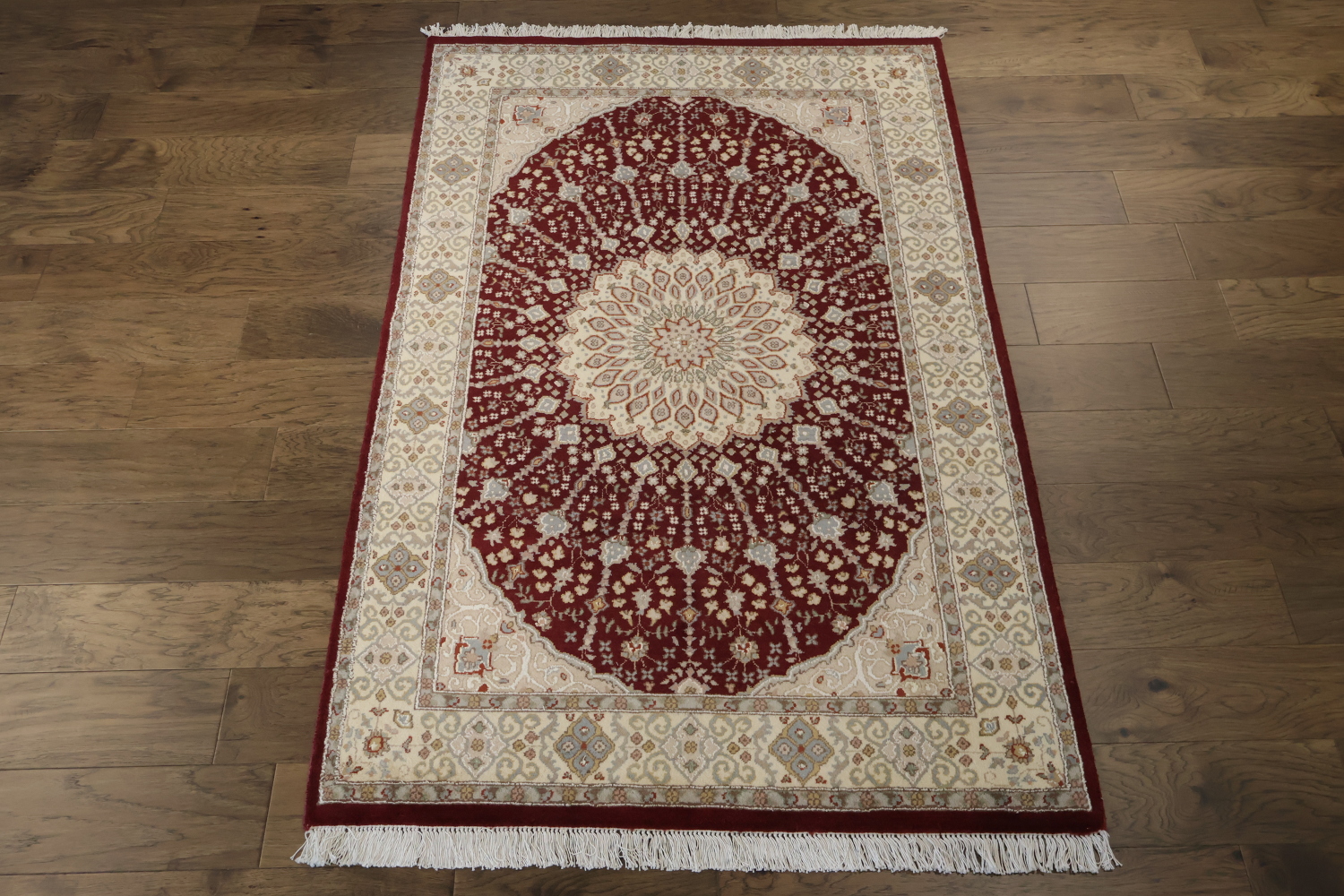 Vegetable Dye Tabriz Handmade wool Rug 4x6