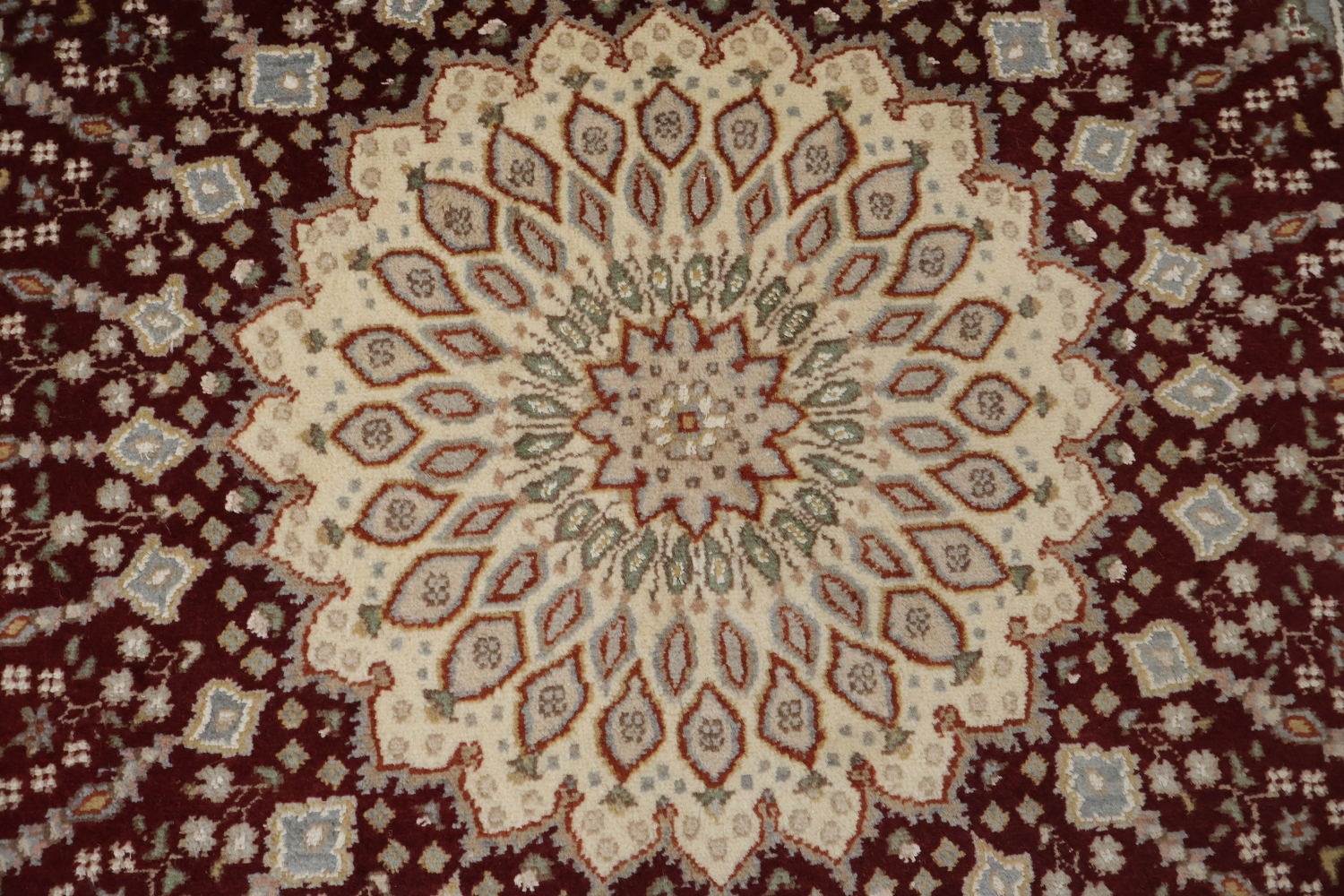 Vegetable Dye Tabriz Handmade wool Rug 4x6