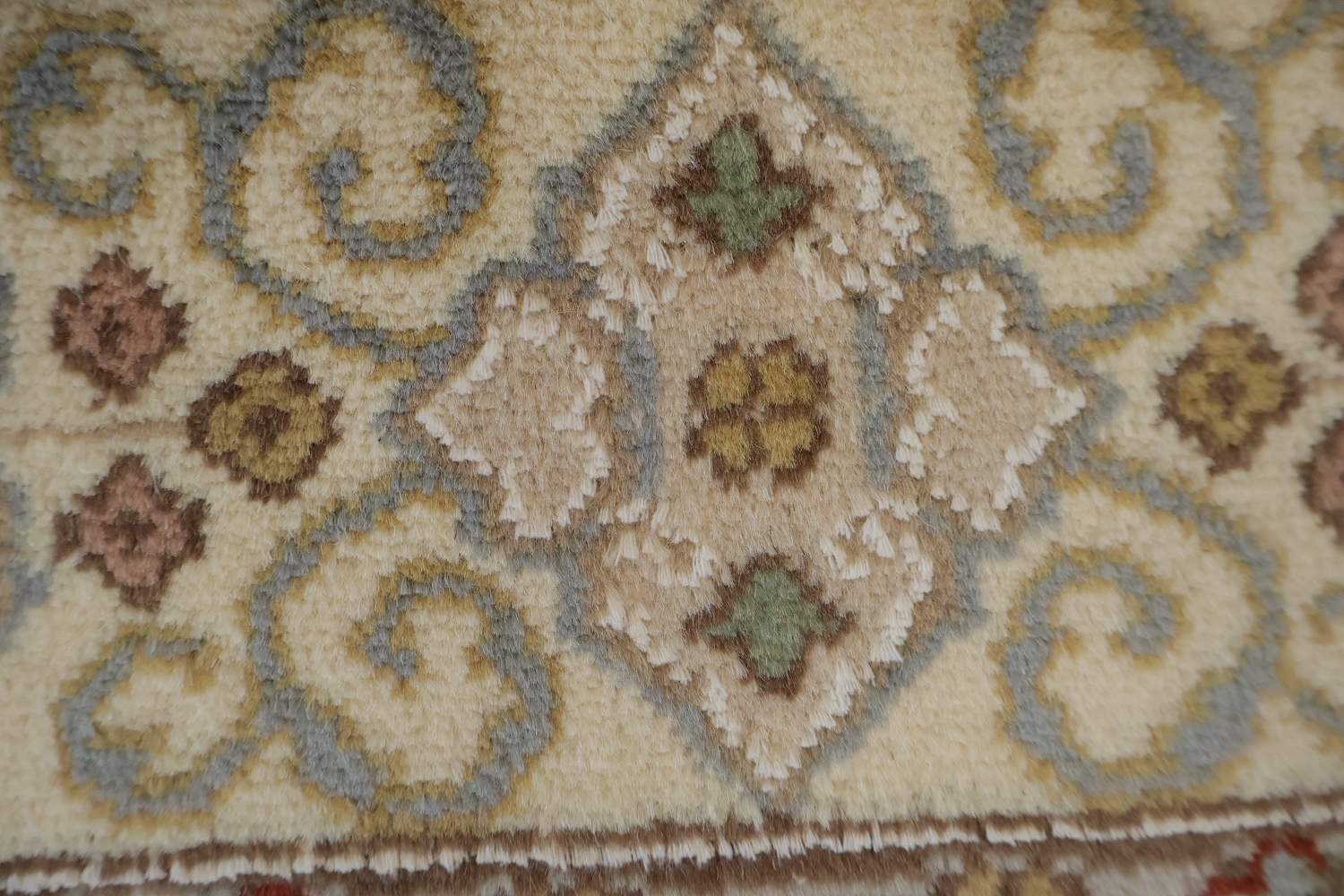 Vegetable Dye Tabriz Handmade wool Rug 4x6