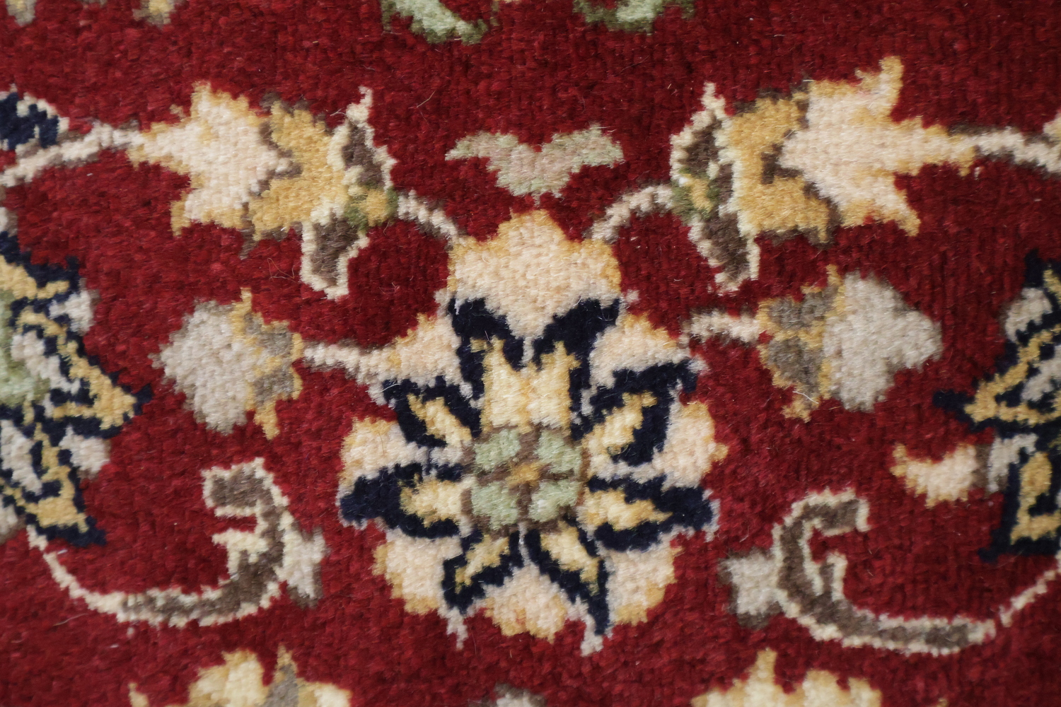 Vegetable Dye Nain Handmade Wool Area Rug 4x6