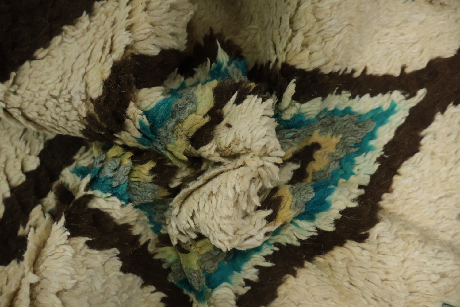 Wool Moroccan Handmade Runner Rug 3x13