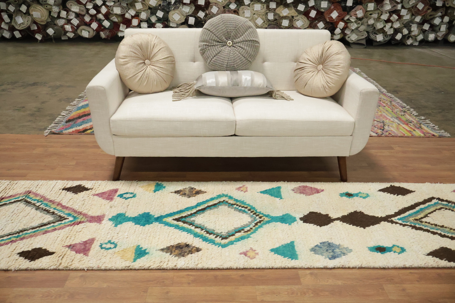 Wool Moroccan Handmade Runner Rug 3x13