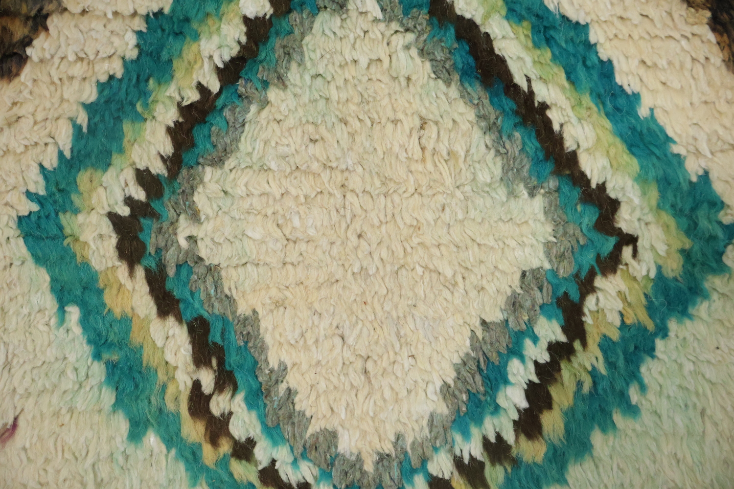 Wool Moroccan Handmade Runner Rug 3x13