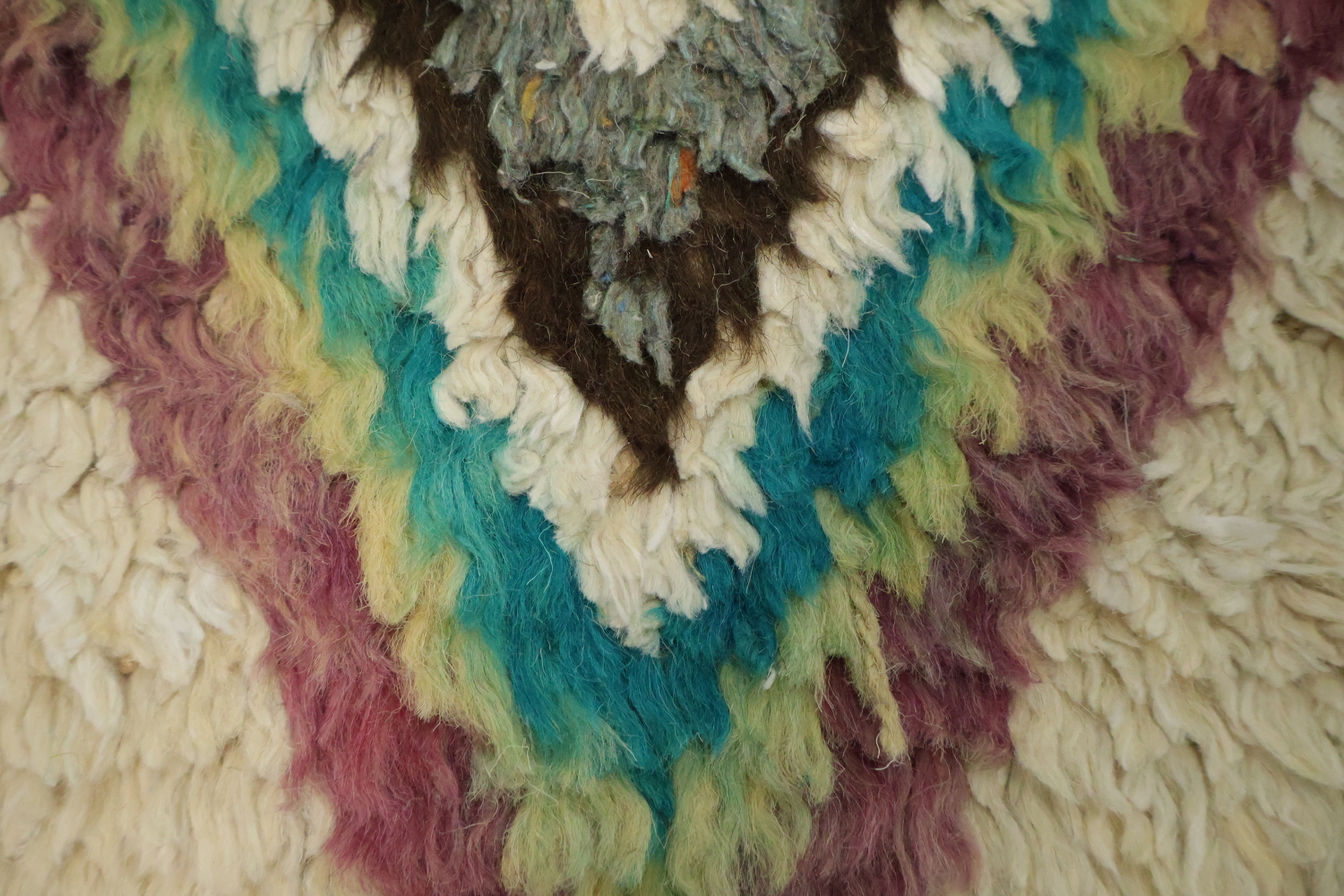Wool Moroccan Handmade Runner Rug 3x13