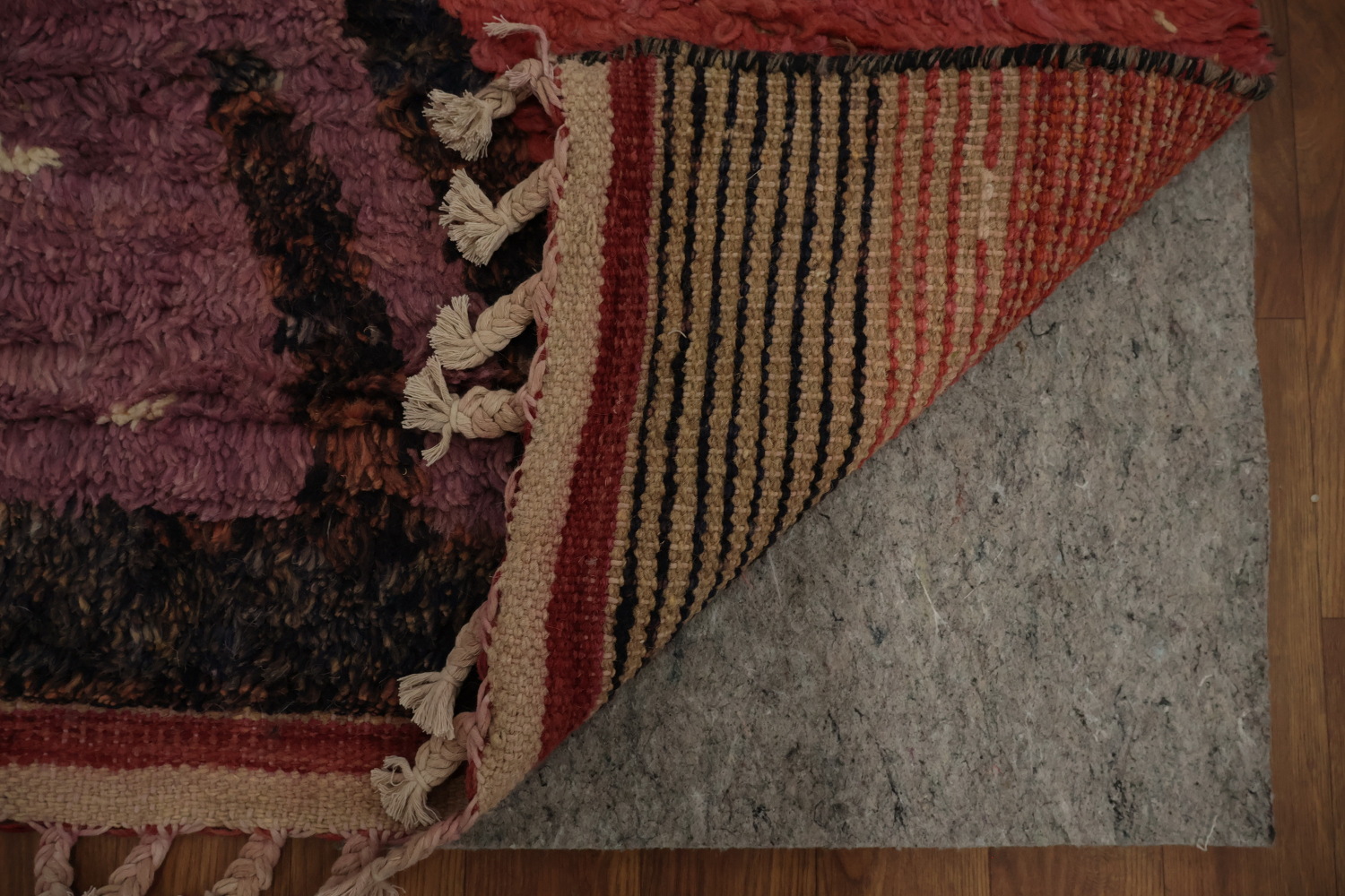 Handmade Moroccan Wool Area Rug 7x11