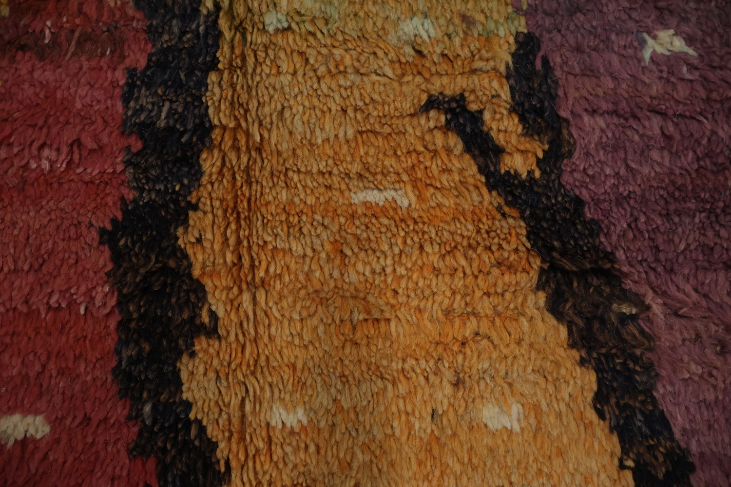 Handmade Moroccan Wool Area Rug 7x11