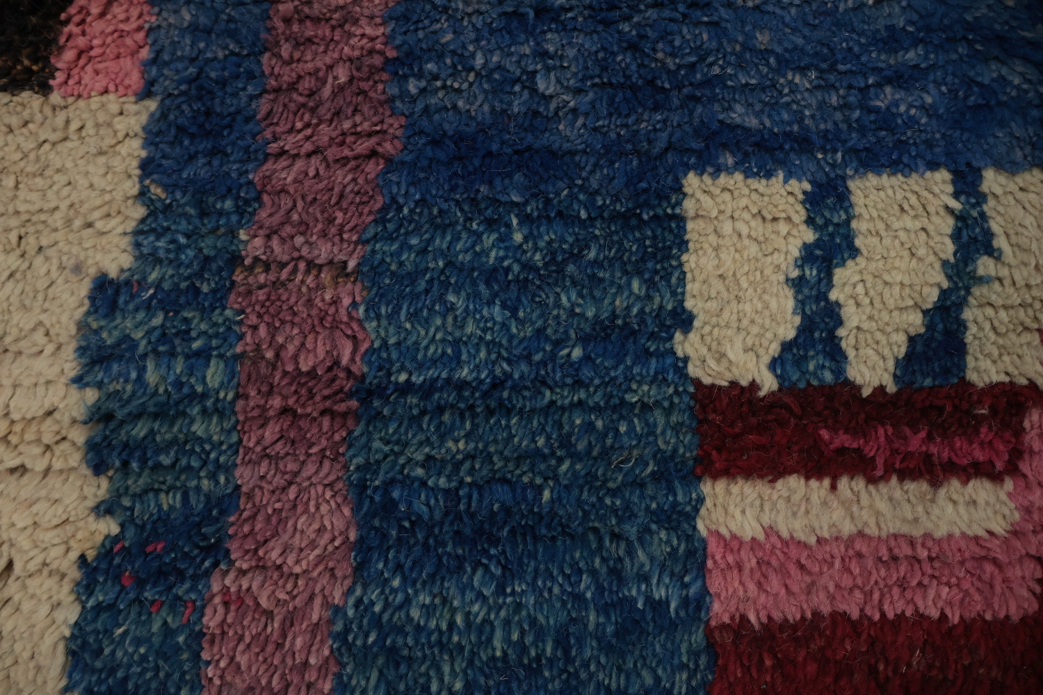 Abstract Multicolor Moroccan Large Rug 12x19 for Modern Living Spaces