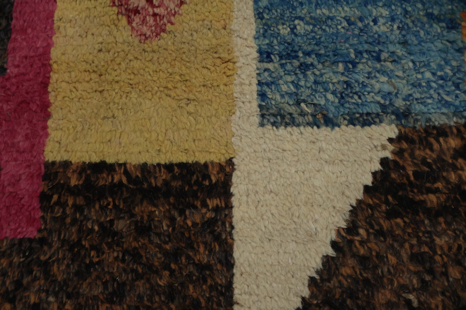 Multicolor Moroccan Large Rug 12x16 with Abstract Artistic Flair