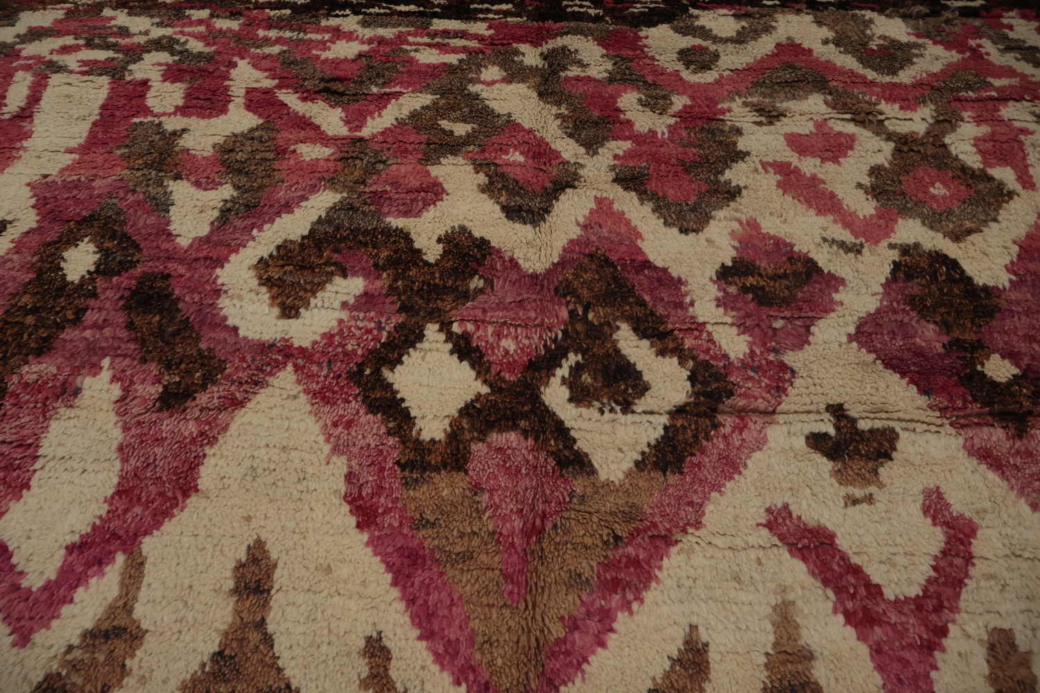 Wool Moroccan Handmade Area Rug 7x11