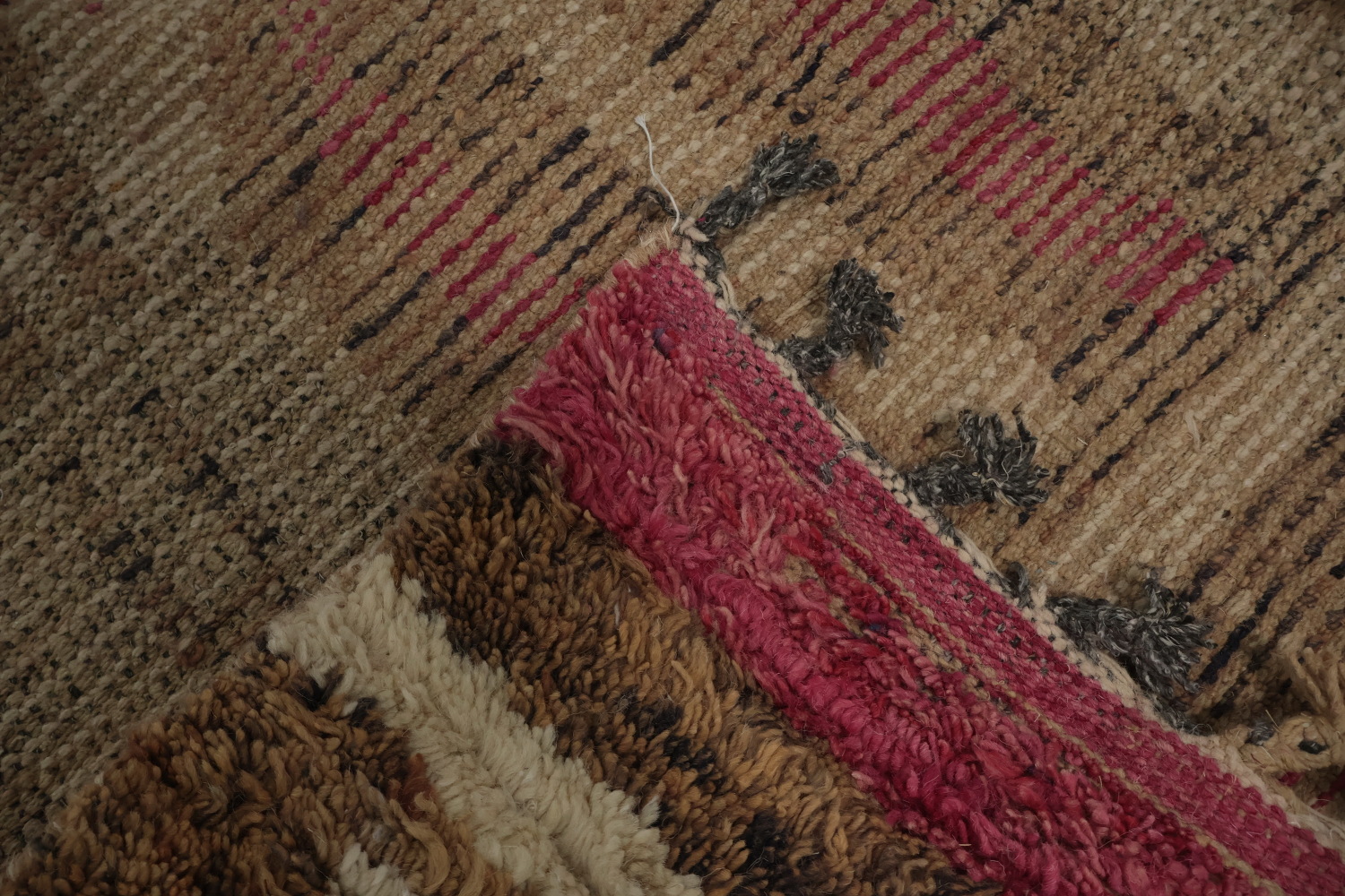 Wool Moroccan Handmade Area Rug 7x11