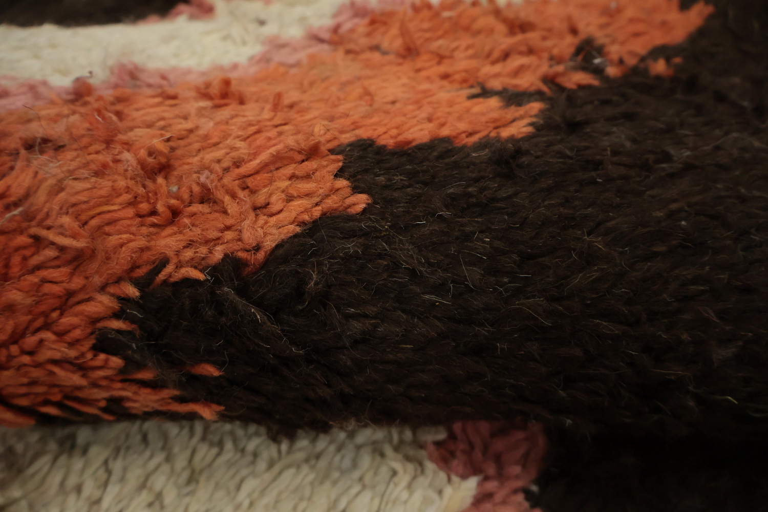 Artistic Moroccan Large Rug 10x15 in Earthy Tones and Modern Stripes