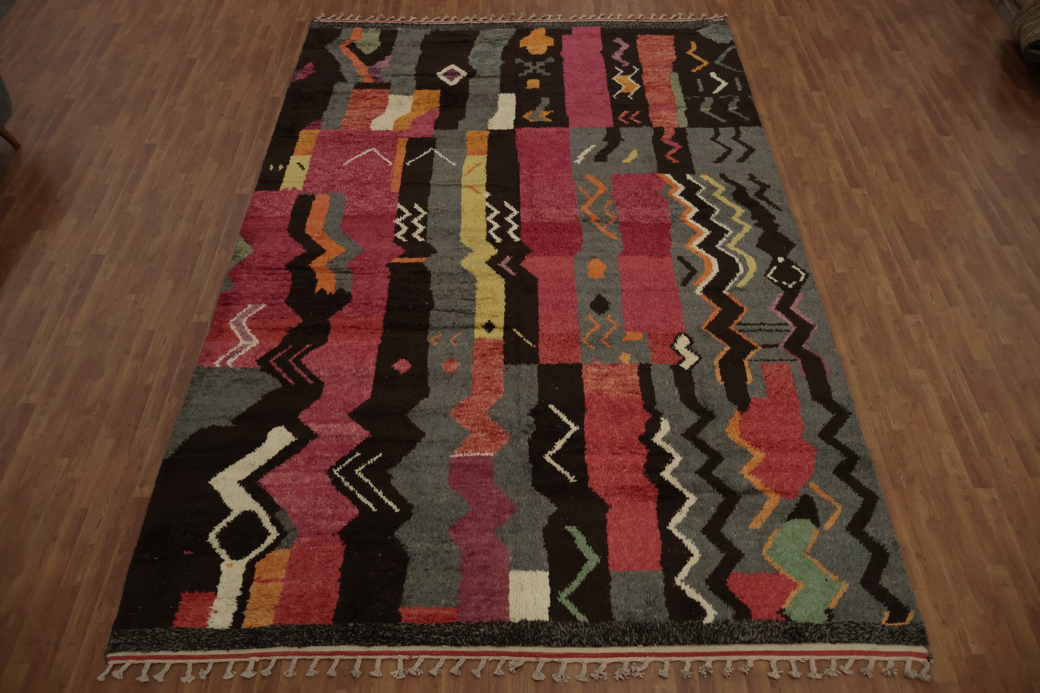 Large Wool Moroccan Handmade Rug 10x15