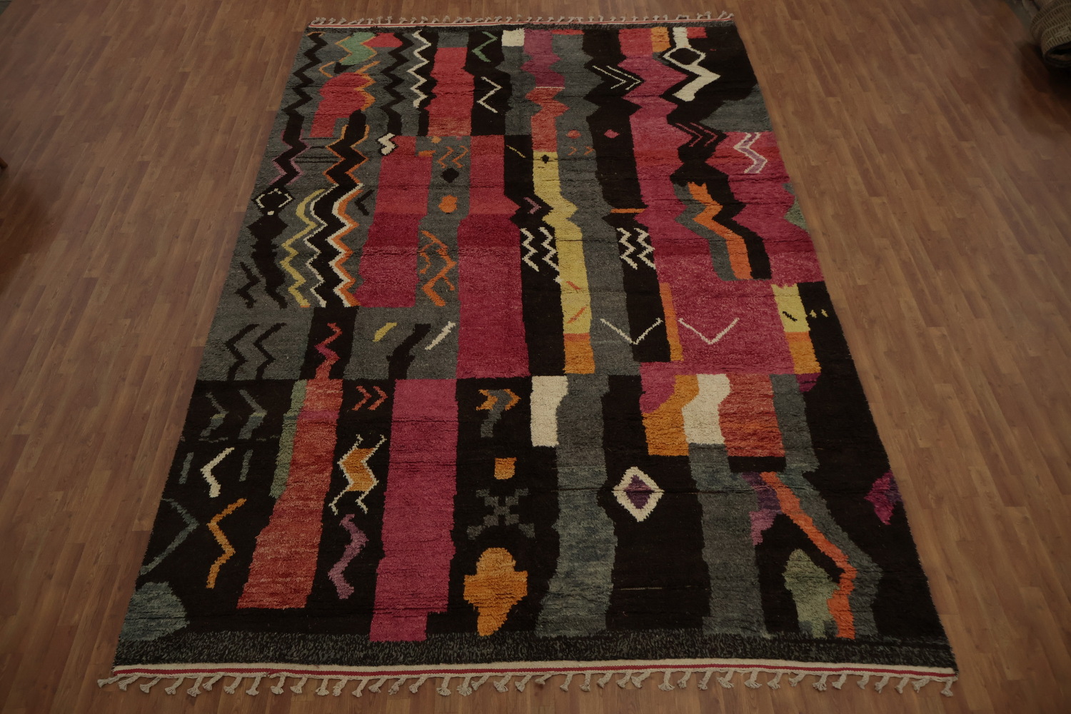Large Wool Moroccan Handmade Rug 10x15