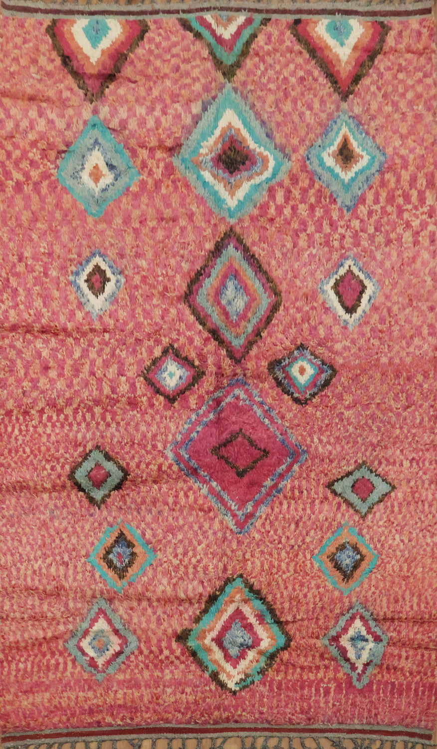 Geometric Moroccan Handmade Area Rug 6x10