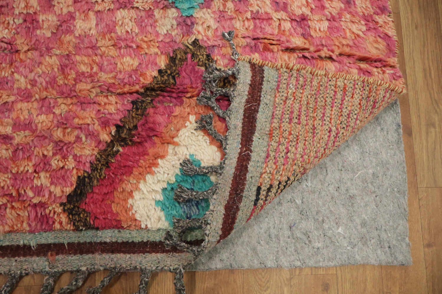 Geometric Moroccan Handmade Area Rug 6x10