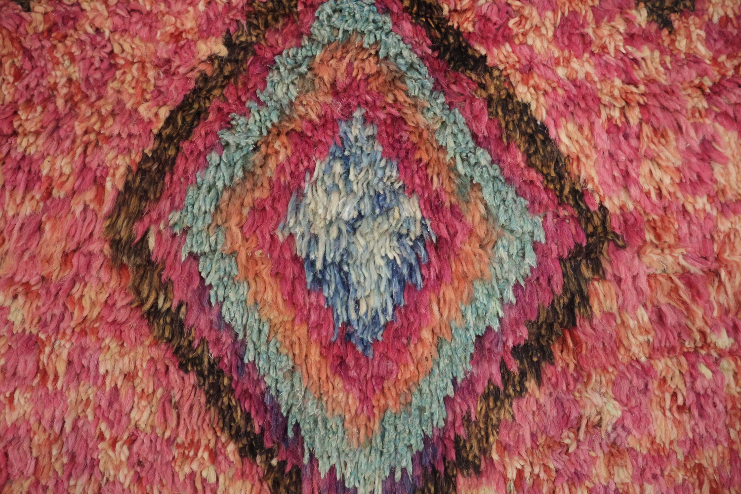 Geometric Moroccan Handmade Area Rug 6x10