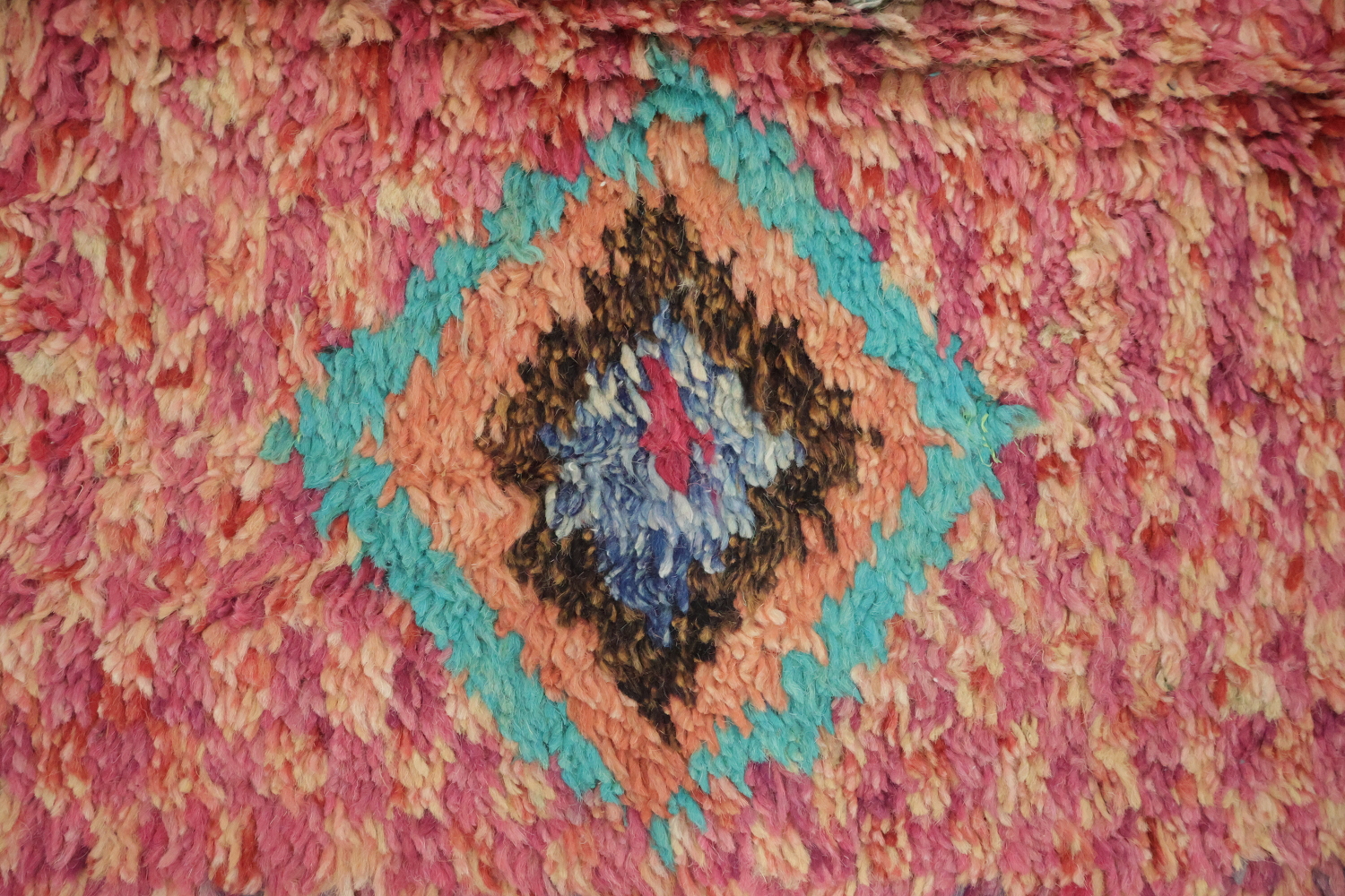 Geometric Moroccan Handmade Area Rug 6x10
