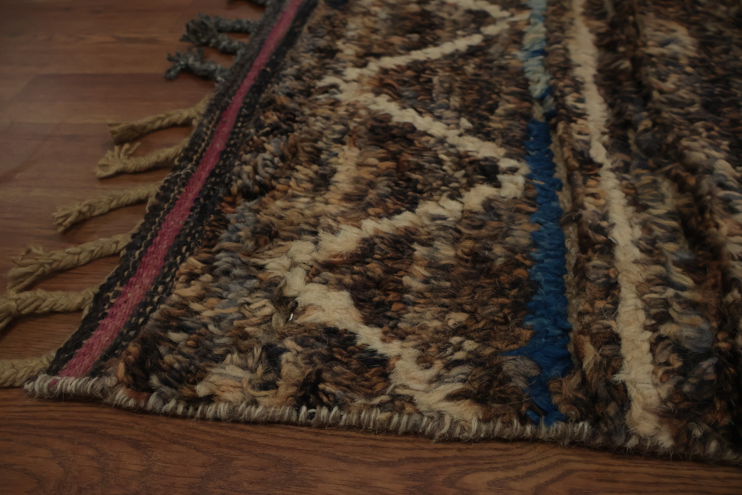 Transform Your Space with Geometric Moroccan Area Rug 8x11