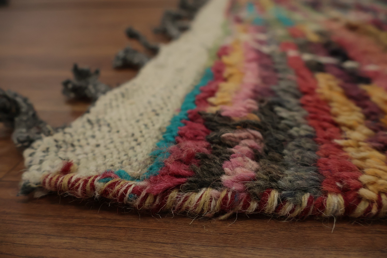 Trellis Moroccan Wool Area Rug 6x10
