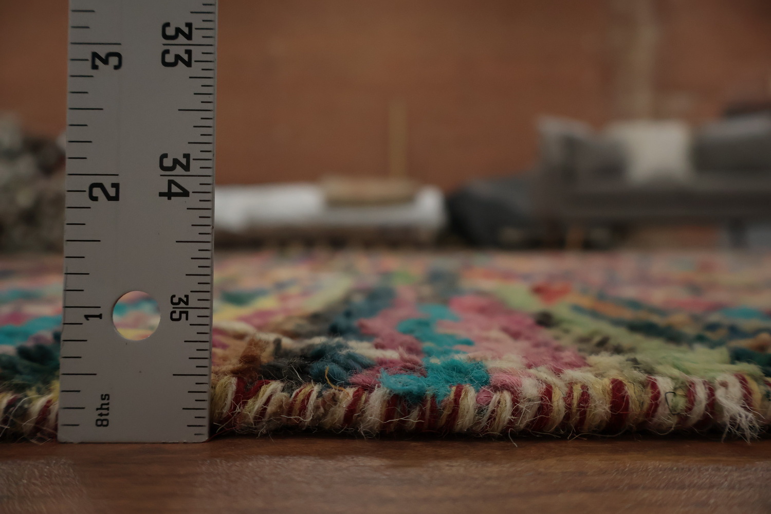 Trellis Moroccan Wool Area Rug 6x10