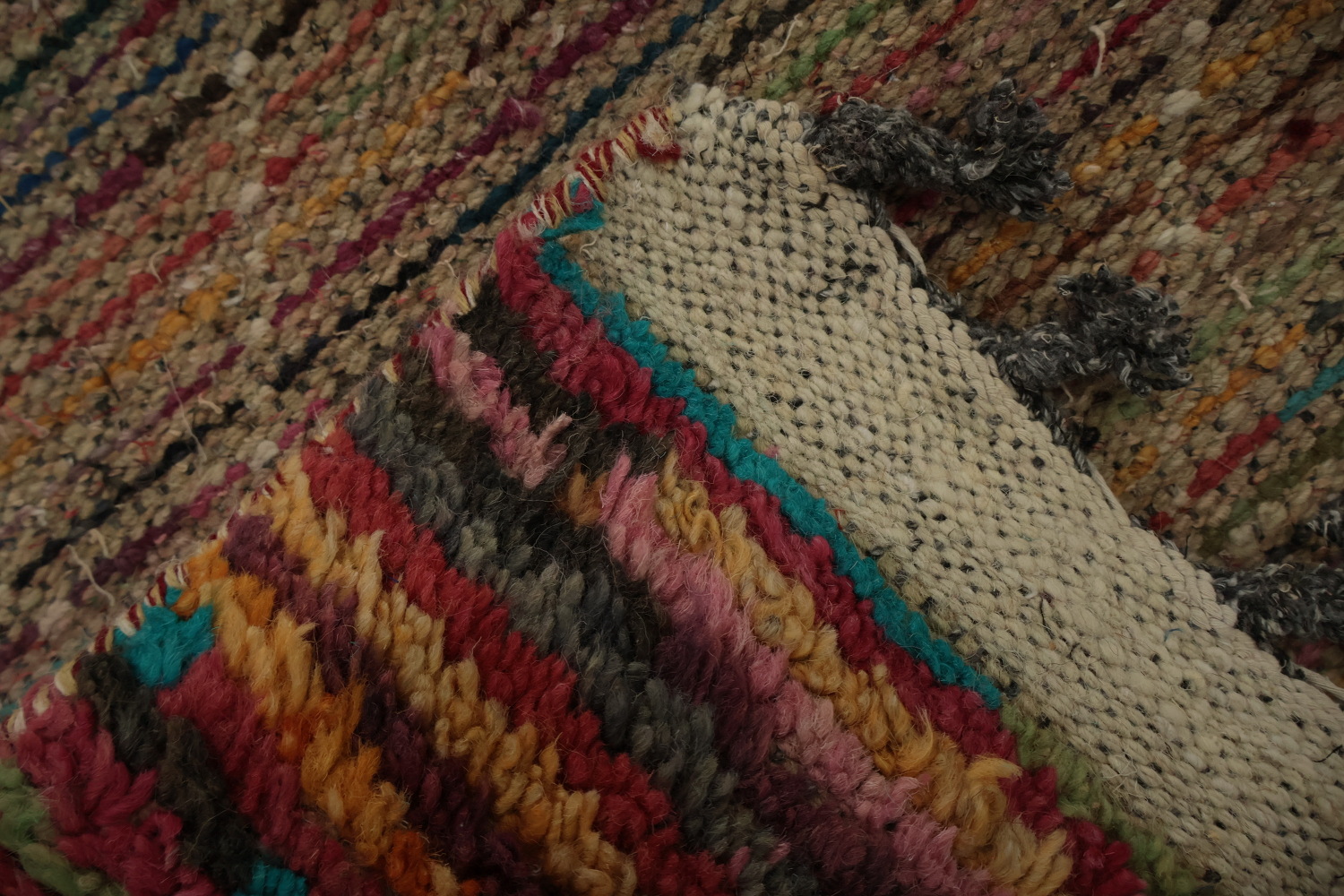 Trellis Moroccan Wool Area Rug 6x10