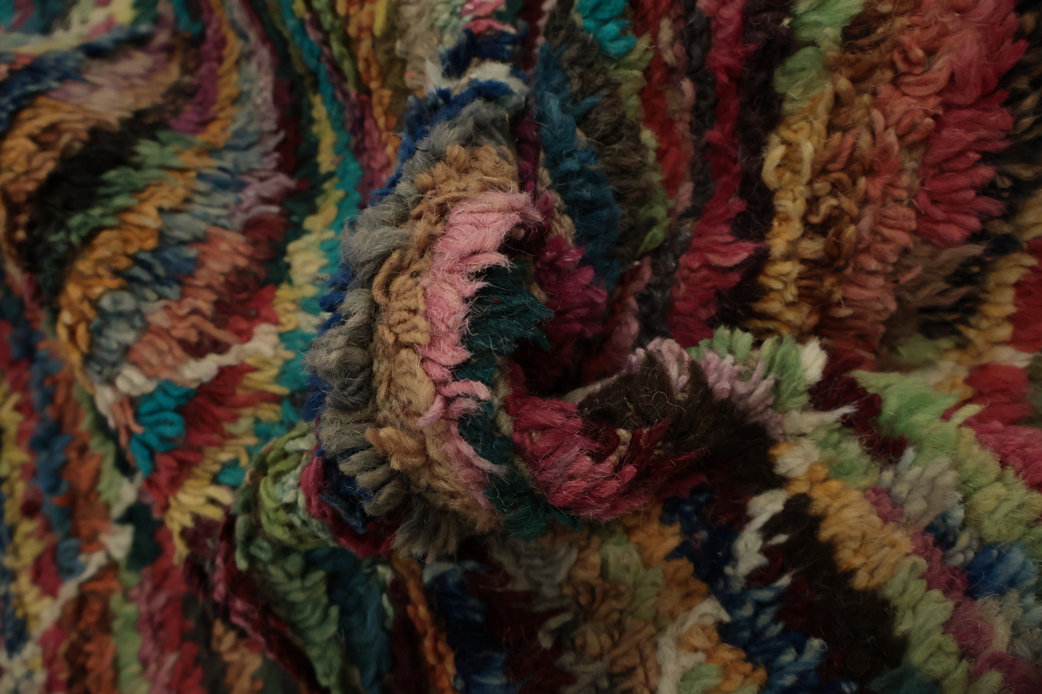 Trellis Moroccan Wool Area Rug 6x10