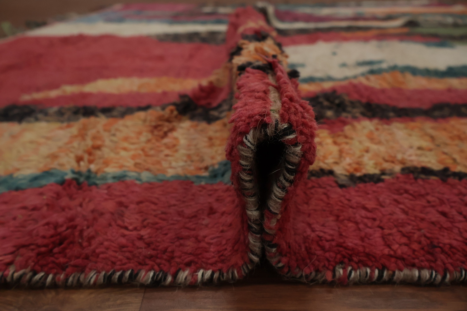 Art-Inspired Moroccan Abstract Area Rug 9x13 for Creative Spaces