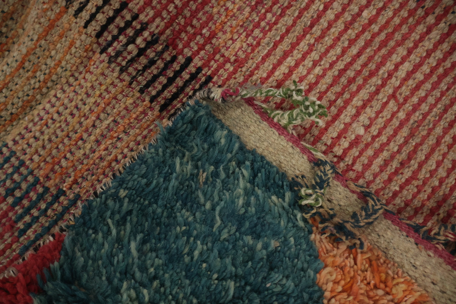 Art-Inspired Moroccan Abstract Area Rug 9x13 for Creative Spaces