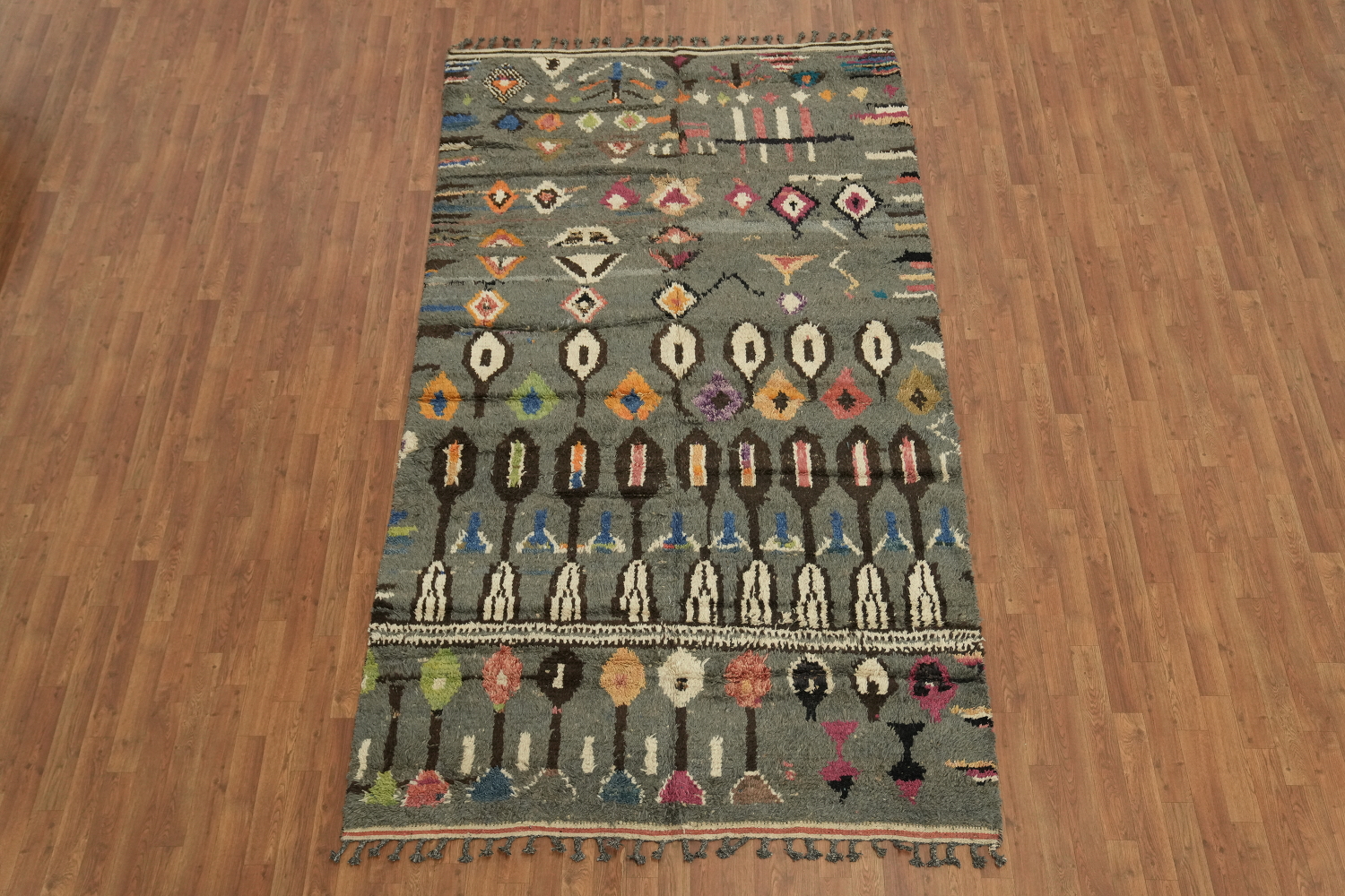 Tribal Moroccan Handmade Area Rug 6x10