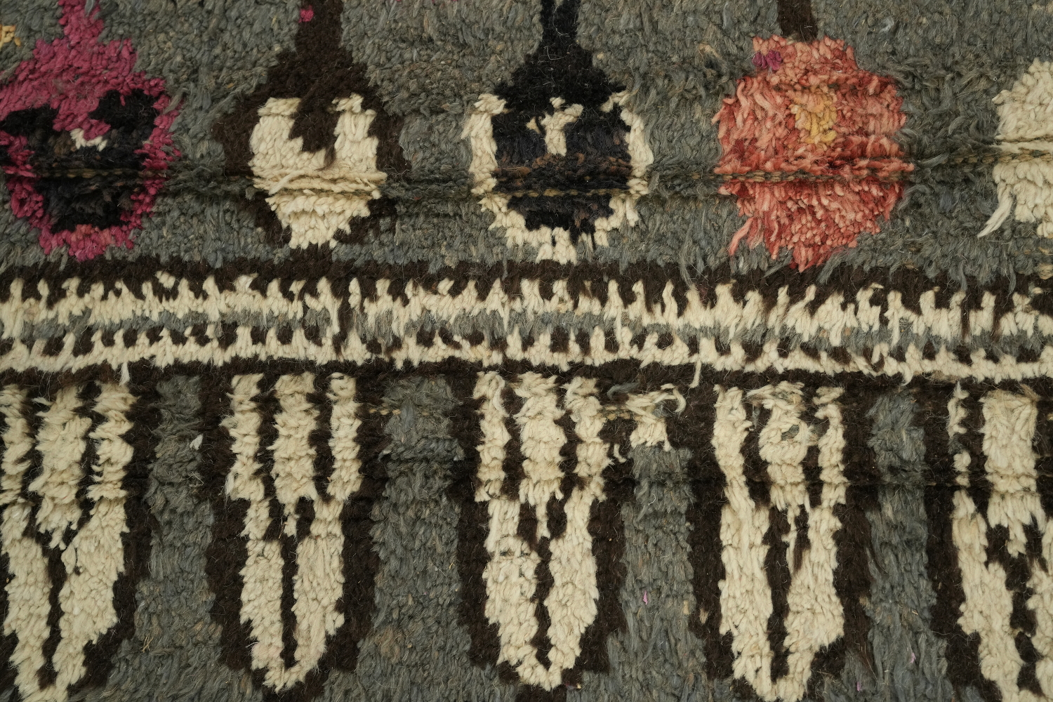 Tribal Moroccan Handmade Area Rug 6x10