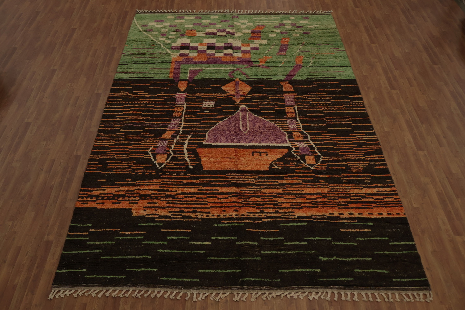 Sophisticated Interior Design Moroccan Large Area Rug 10x14