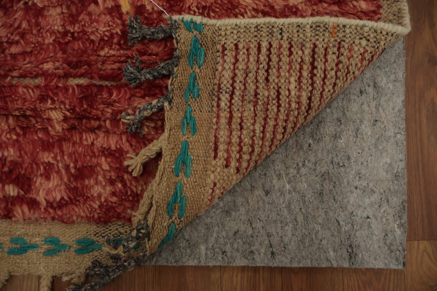 Handmade Moroccan Wool Area Rug 9x13