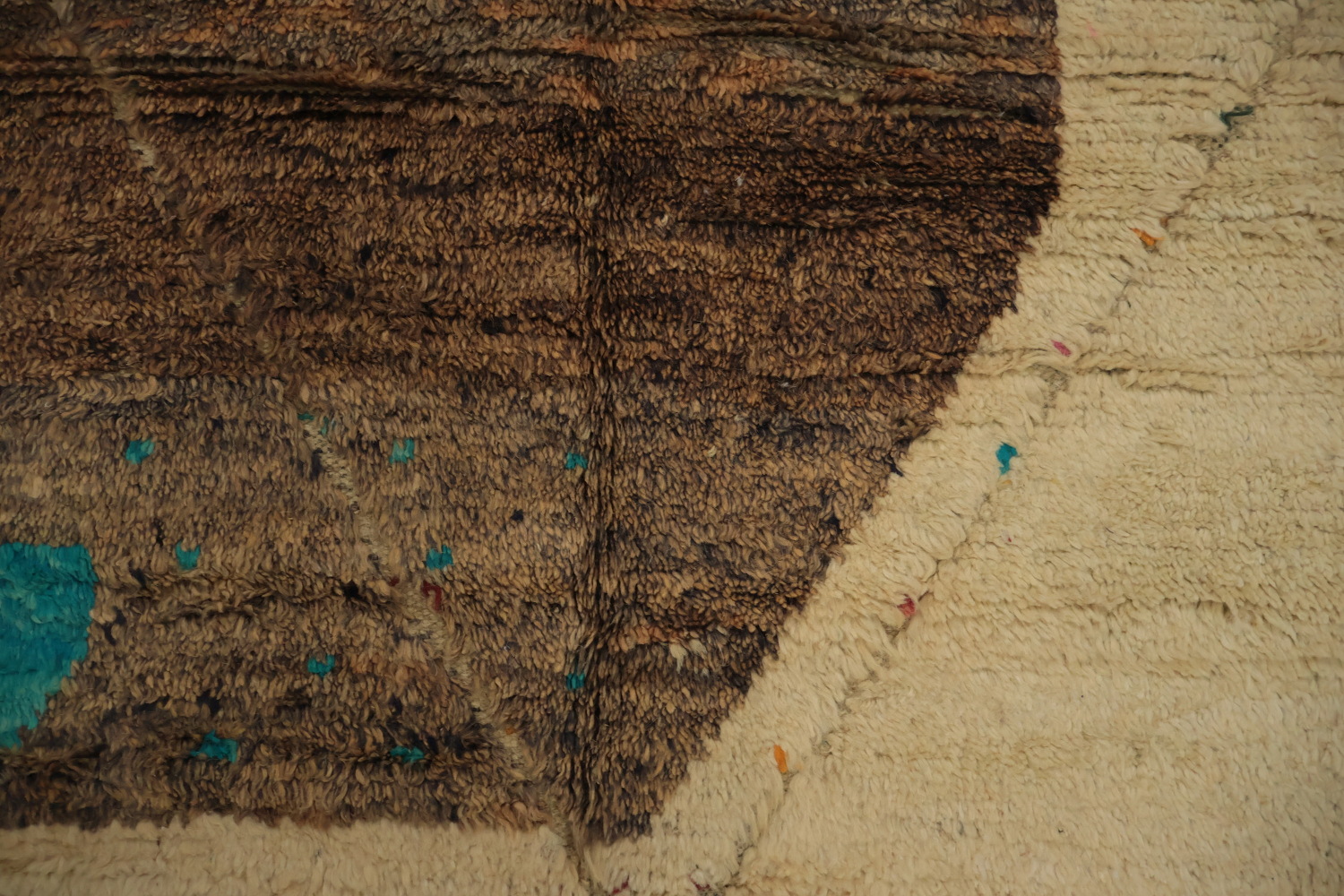 Handmade Moroccan Wool Area Rug 9x13
