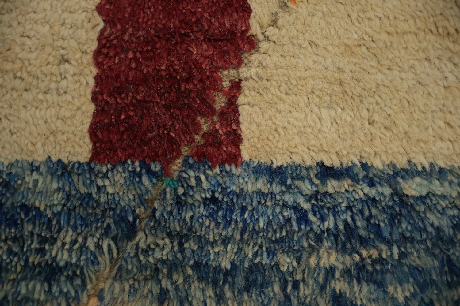 Handmade Moroccan Wool Area Rug 9x13