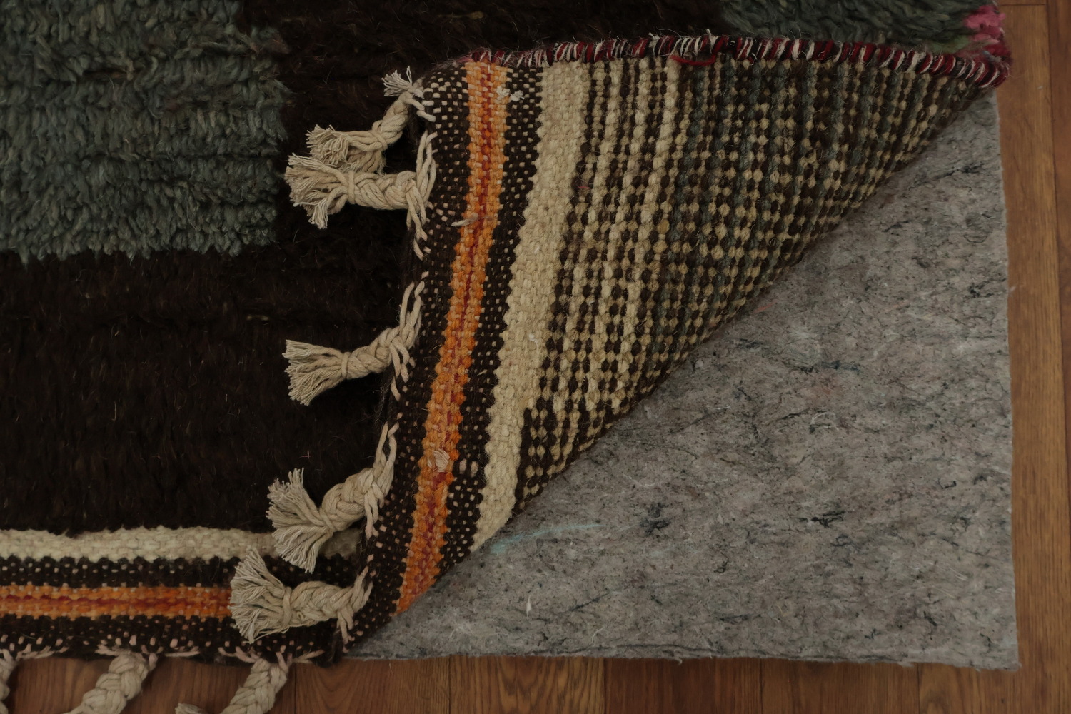 Abstract Moroccan Handmade Wool Rug 10x15