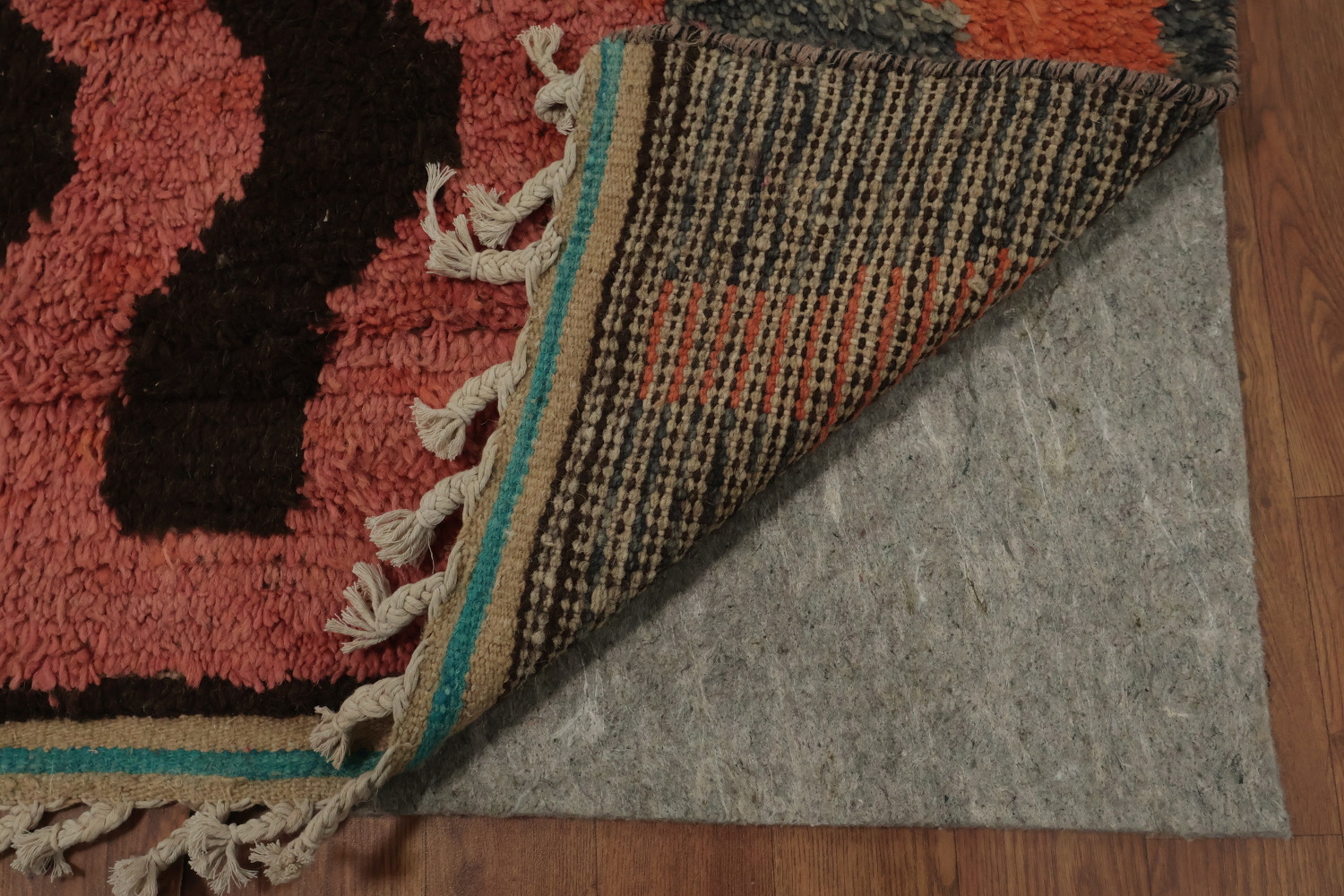 Wool Moroccan Oriental Area Rug 7x11
