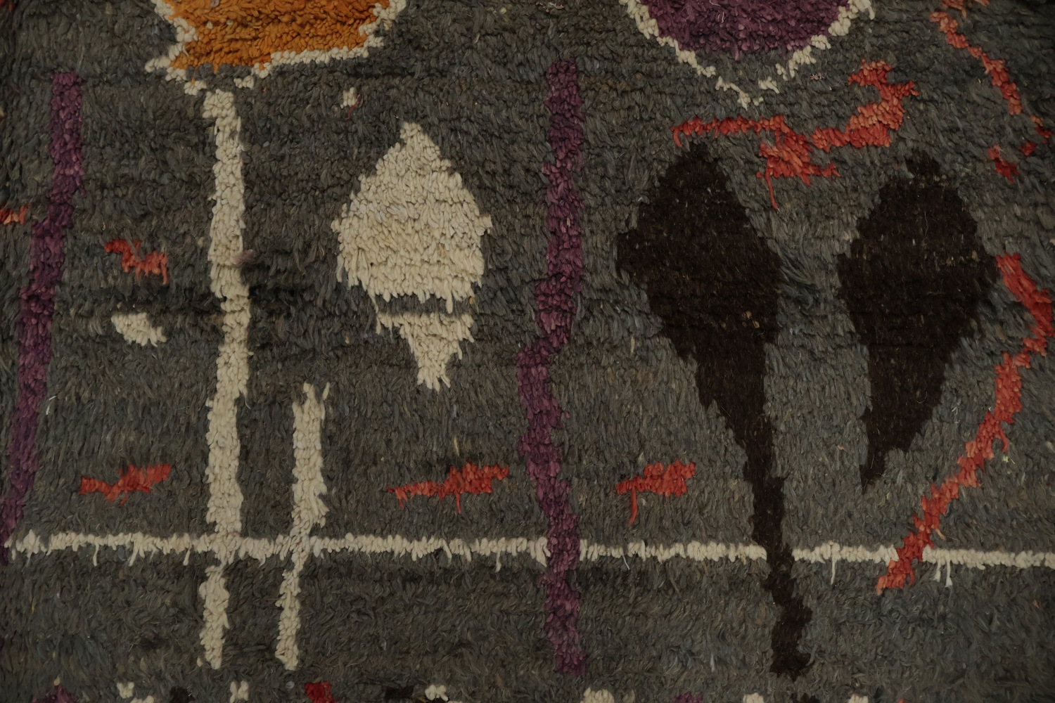 Handmade Moroccan Wool Area Rug 7x11