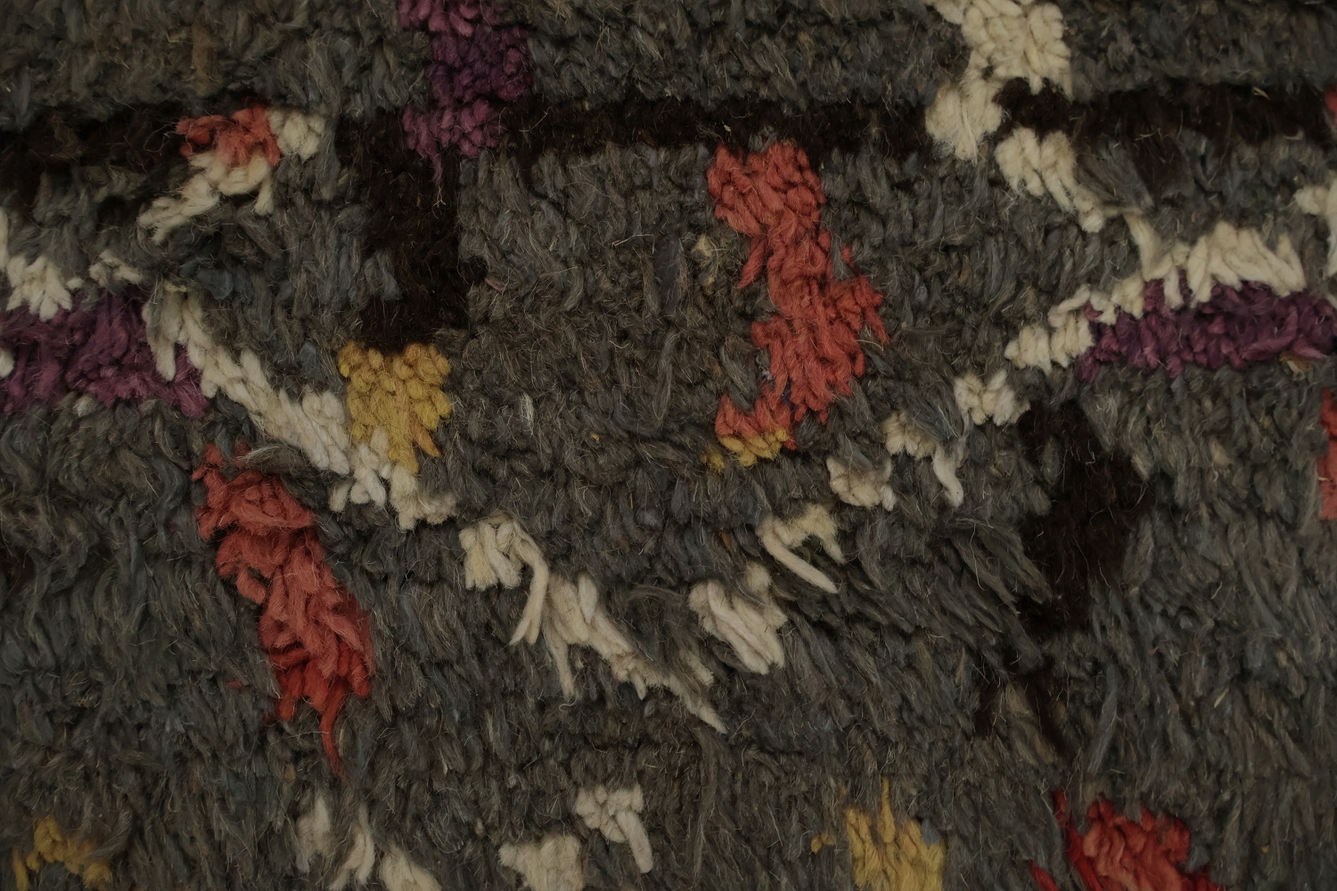 Handmade Moroccan Wool Area Rug 7x11