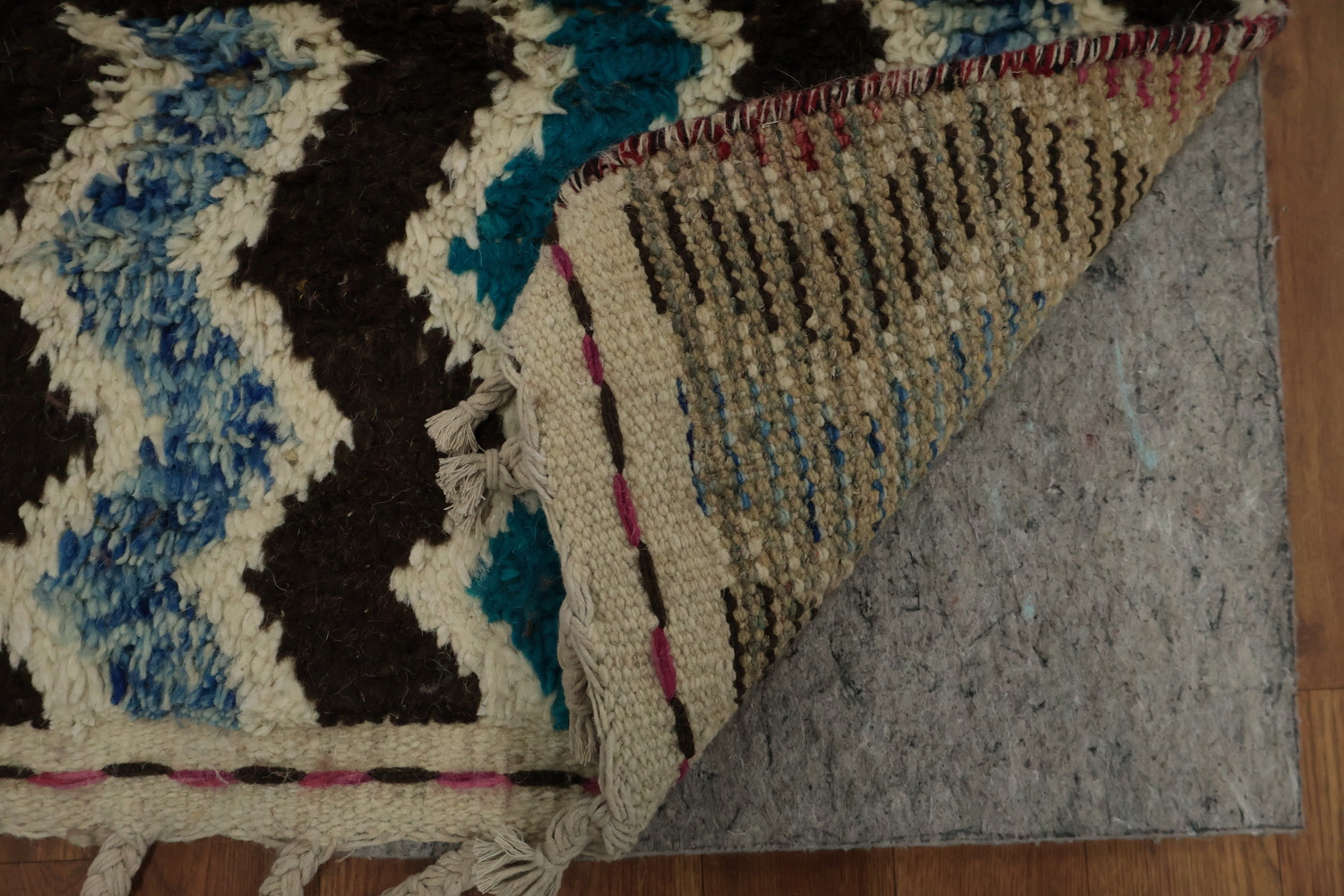 Bohemian Moroccan Large Area Rug 9x13 Diverse Cultural Motifs