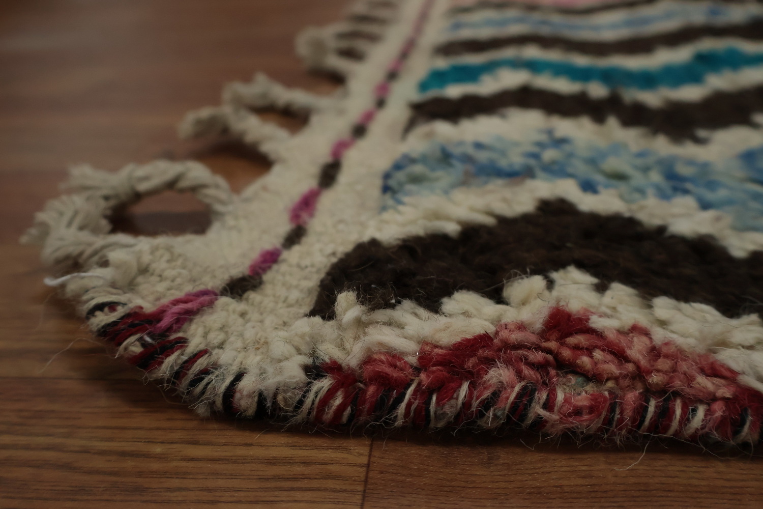 Bohemian Moroccan Large Area Rug 9x13 Diverse Cultural Motifs