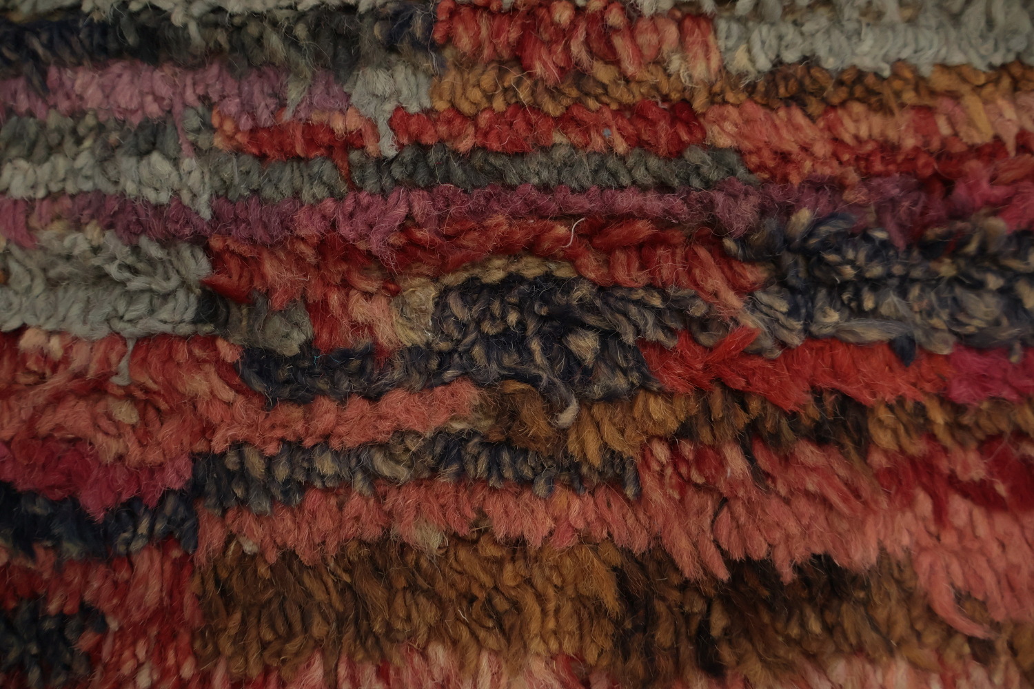Checkered Moroccan Handmade Area Rug 6x10