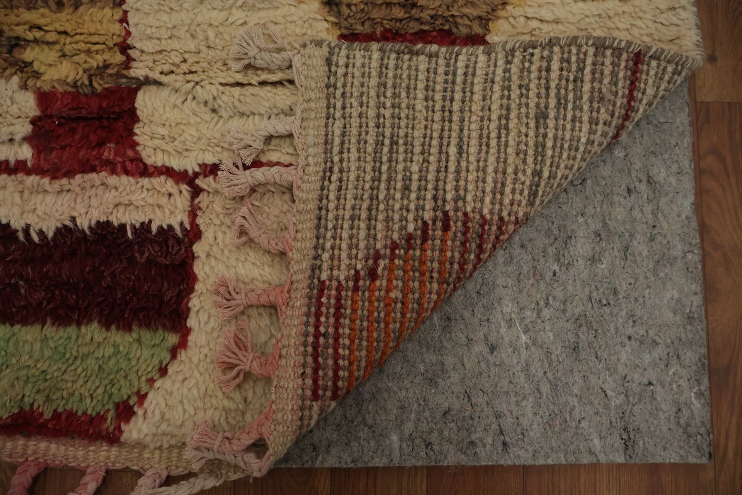 Tribal Handmade Decorative Moroccan Wool Area Rug 7x11