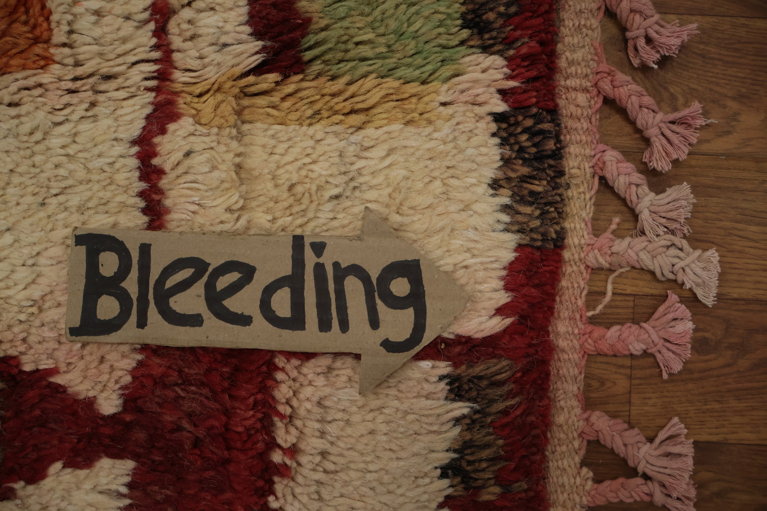 Tribal Handmade Decorative Moroccan Wool Area Rug 7x11