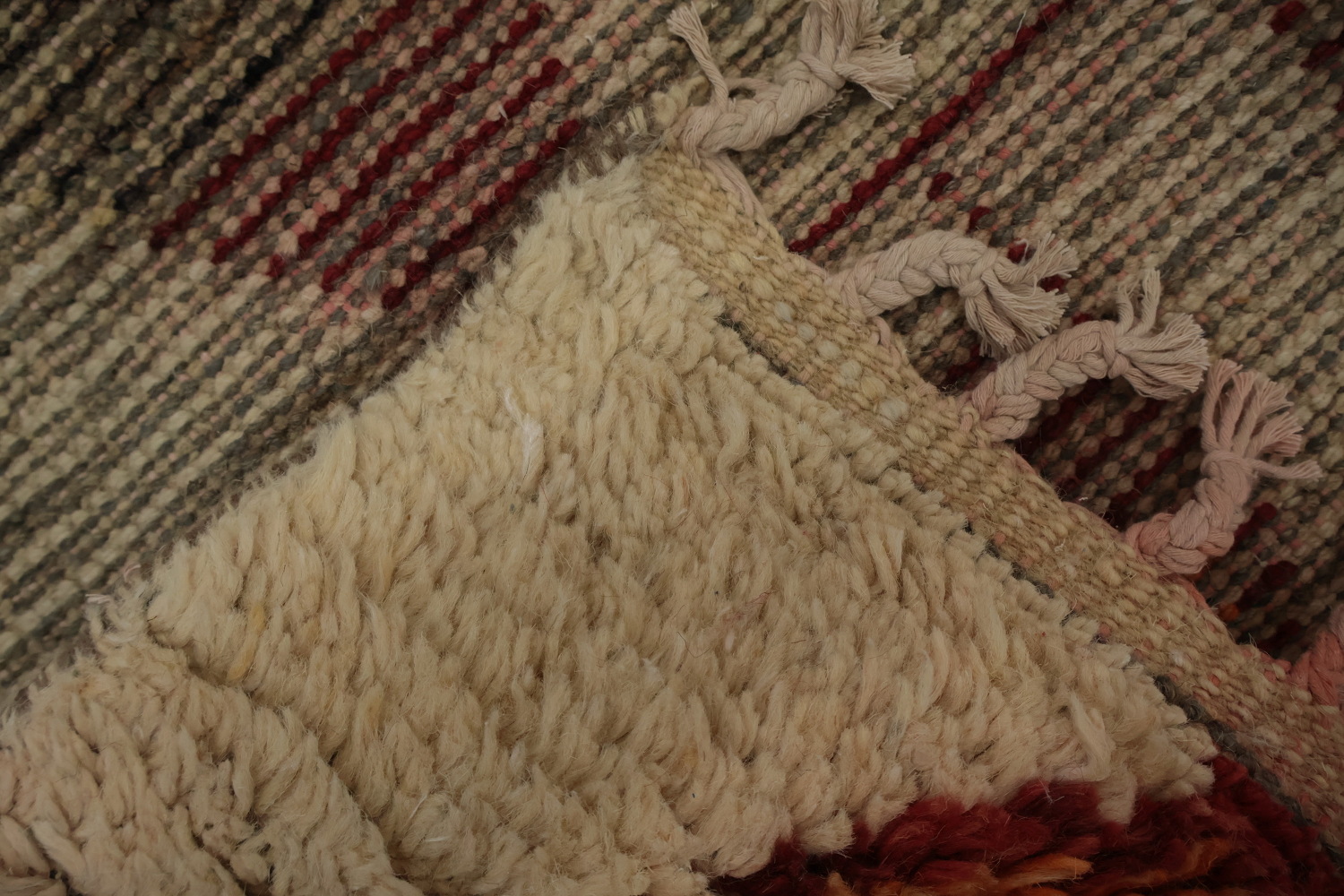 Tribal Handmade Decorative Moroccan Wool Area Rug 7x11