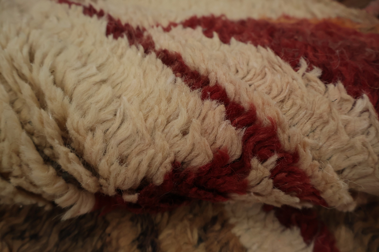 Tribal Handmade Decorative Moroccan Wool Area Rug 7x11