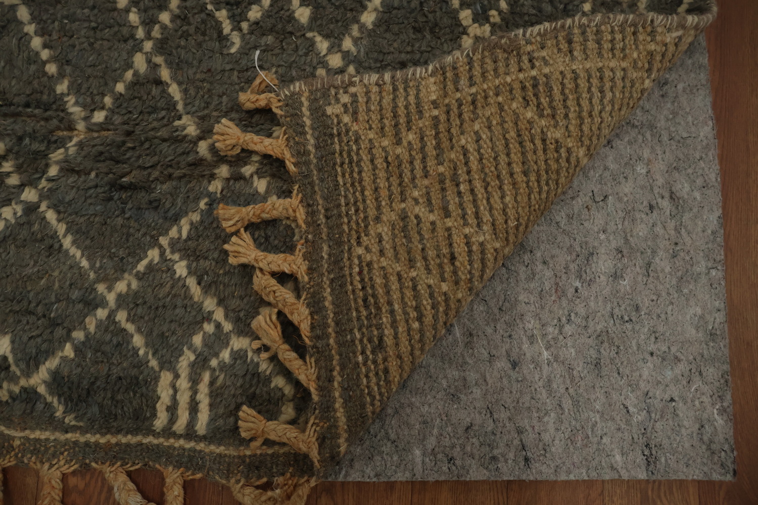 Trellis Moroccan Handmade Area Rug 8x11